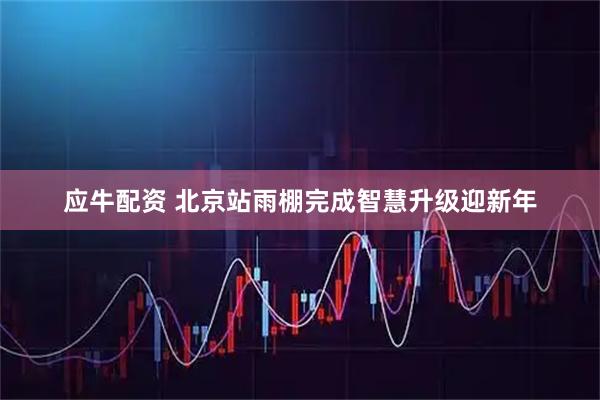 应牛配资 北京站雨棚完成智慧升级迎新年